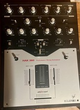 ECLER HAK 360 Mixer DJ Professionale Testato Funzionante Effetti Funzione Uscita