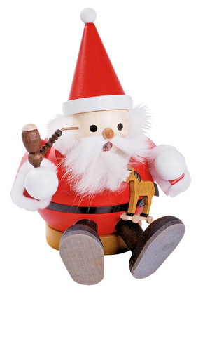 Babbo natale fumè seduto - fumè, 15