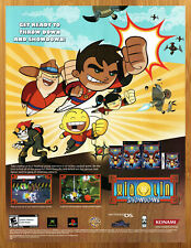 Pubblicità/poster stampa Xia Lin Showdown PSP Xbox PS2 2006 Nintendo DS UFFICIALE gioco art