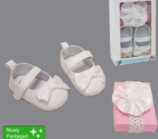 Set neonato scarpe battesimo