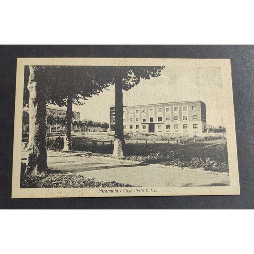 Cartolina mirandola casa - mirandola,
