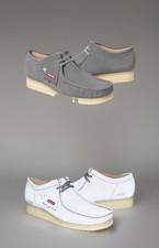 Supreme®/Clarks Originals™ Reflective Wallabee™| Argento| Uomo 10,5