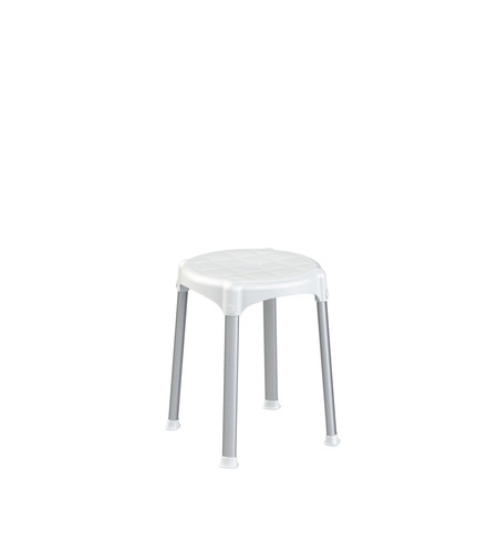 Sgabello bagno tondo - sgabello,