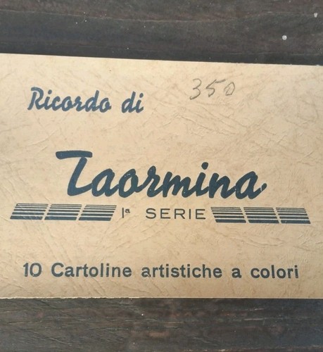 Cartoline taormina - cartoline,
