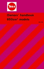  BSA A65 Manuale Moto A65L