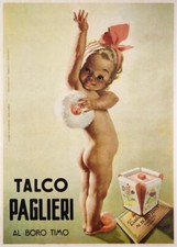 VINTAGE POSTER TALCO PAGLIERI
