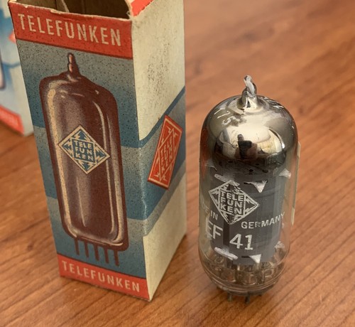 Ef41 telefunken nos tube - , new