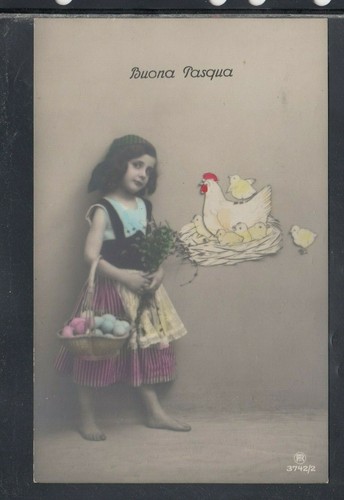 Cartolina augurale buona - cartolina,