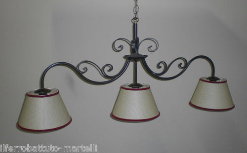 Lampadario bilancia ferro - in,