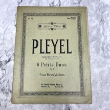 Pleyel 6 Petits Duos Pour Deux
