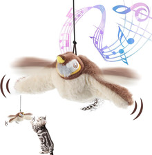 Flapping Bird Toy Cat