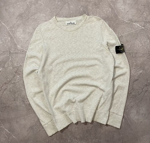 Stone island white sweater - stone,