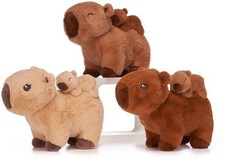 Peluche capibara con cucciolo