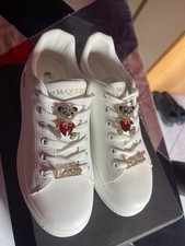 scarpe donna 38 Alexander McQueen Glitterate Bianche