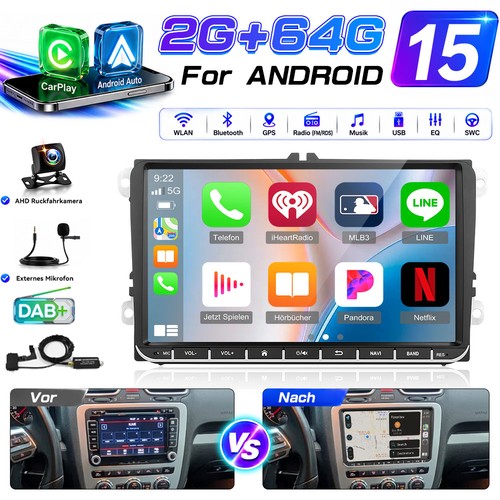64gb android autoradio - android, 15