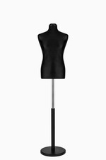 busto uomo sartoriale manichino maschile nero nero