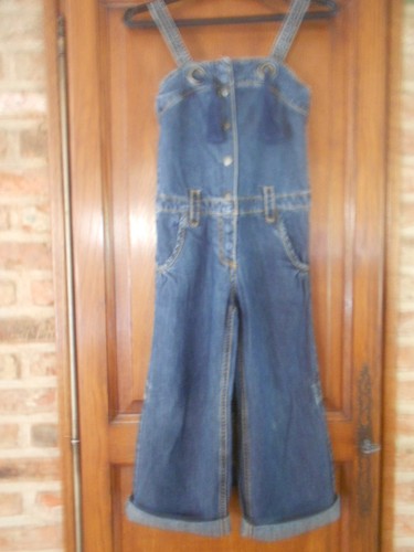 Salopette jeans fille - salopette,