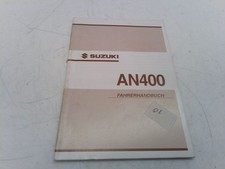 Suzuki an400 burgman 02 libretto uso manutenzione tedesco 9901115g5001k