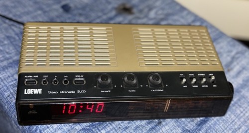 Radio orologio stereo loewe - stereo, su