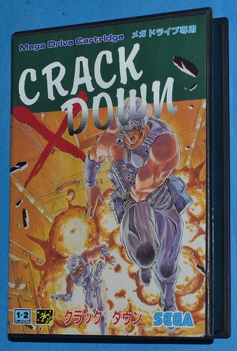 Crack down sega megadrive - -,