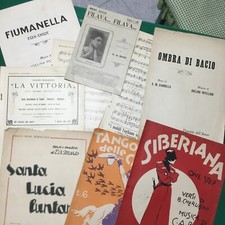 Bellissimo Lotto 10 SPARTITI