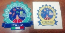 Toppa adesivo vespa club - adesivo,