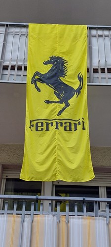 Bandiera originale ferrari - bandiera,