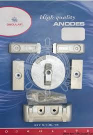 Kit anodi mercury verado - mercury, 6