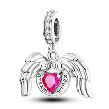 Charm Pendente Ali d'Amore con