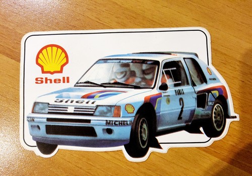 Autocollant shell peugeot - autocollant,