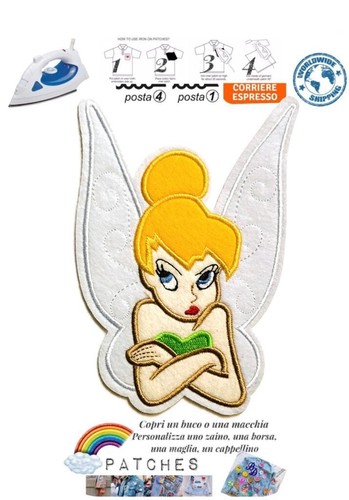 Patch trilly tinker bell - bell, peter