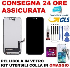 DISPLAY PER APPLE IPHONE 15 120 HZ TOUCH SCREEN SOFT OLED SCHERMO PARI ORIGINALE