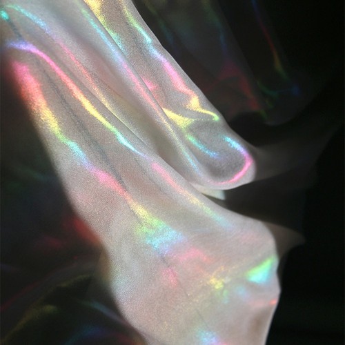 Tessuto organza trasparente