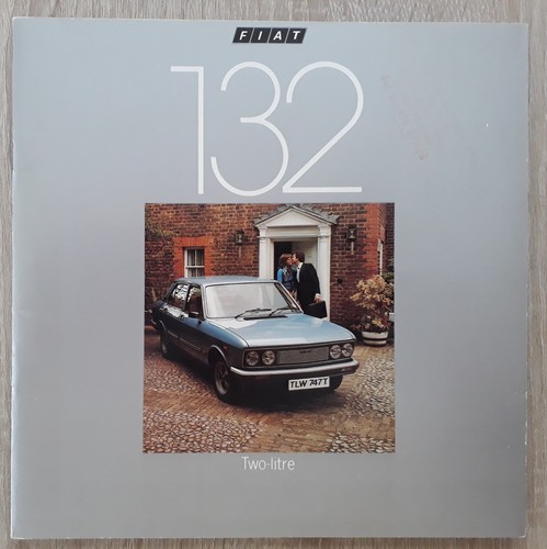 Fiat 132 depliant - , berlina