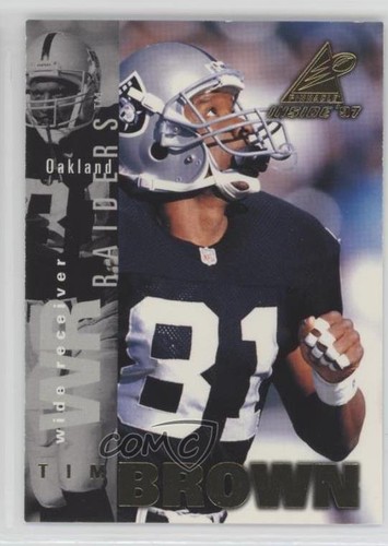1997 pinnacle inside tim brown - 1997,