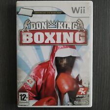 Don King Boxing Nintendo Wii Sport Box Boxe pugilato PAL