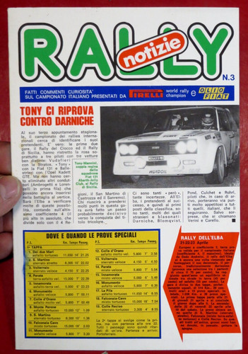 Rally notizie lucky - notizie, n.3