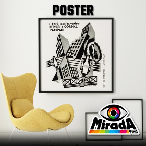 Poster vintage depero - f.,