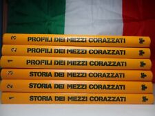 STORIA DEI MEZZI CORAZZATI 6 VOL. .PG.TOT. 960+FOTO 2940 +DIS.1000 + OMAGGIO WW2