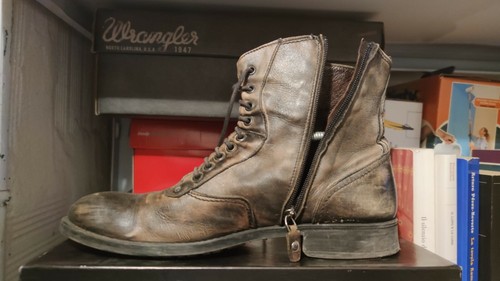 Scarpe pelle wrangler - pelle, +