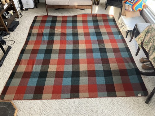 Coperta quadri lana - ll,