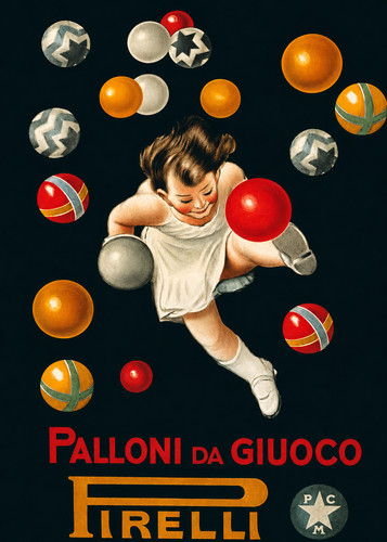 Manifesto pirelli vintage - manifesto,