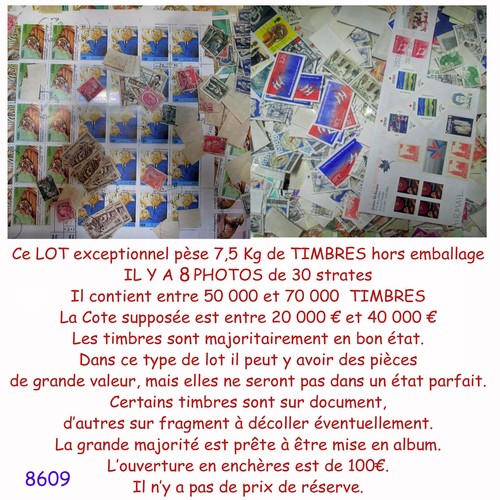 8609 monde tres - lot, 50