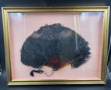 Quadro prezioso ventaglio Ventaglierà piume di Struzzo