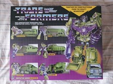 Transformers G1 Constructicon Escavators Devastator NUOVO KO