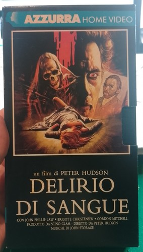 Vhs delirio sangue - "delirio,