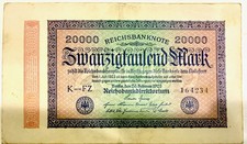 Banconota da 20.000 marchi