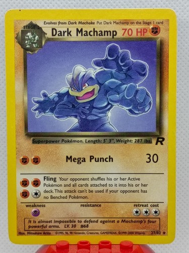 Pokemon non holo - dark, machamp