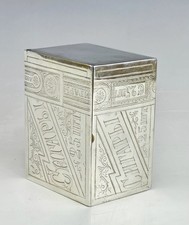 Scatola Per Sigari In Argento