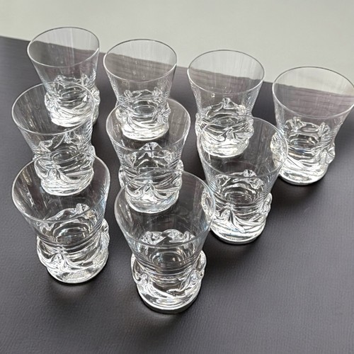 Lot verres cristal - lot,